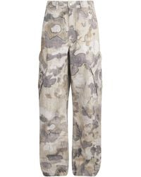 Represent - Camouflage Cargo Trousers - Lyst