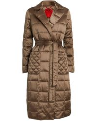 MAX&Co. - Quilted Puffaway Coat - Lyst
