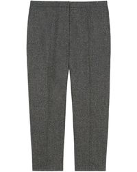 Marina Rinaldi - Virgin Wool-Blend Chimera Tailored Trousers - Lyst