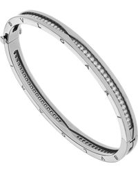 BVLGARI - And Diamond B.Zero1 Bangle - Lyst