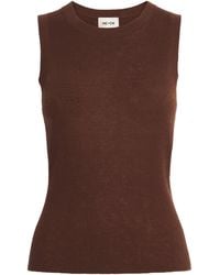 ME+EM - Merino Wool-Cashmere Barely There Sweater Vest - Lyst