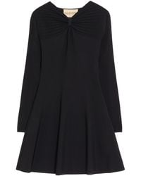Valentino - Knitted Mini Dress - Lyst