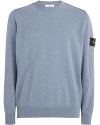 Stone Island - Virgin Wool Compass Sweater - Lyst
