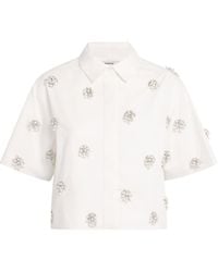 Jonathan Simkhai - Cotton Embellished Cosmo Shirt - Lyst