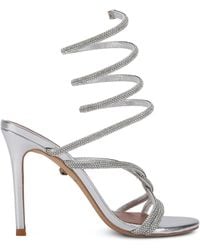 Kurt Geiger - Embellished Spiral Sandals 90 - Lyst