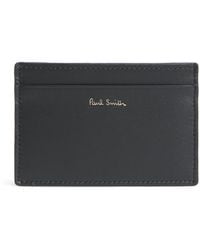 Paul Smith - Leather Signature Stripe Card Holder - Lyst