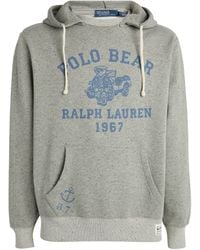 Polo Ralph Lauren - Fleece Polo Bear Hoodie - Lyst