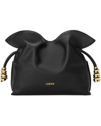 Loewe - Mini Leather Flamenco Purse - Lyst