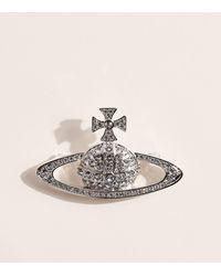 Vivienne Westwood - Bas Relief Orb Brooch - Lyst