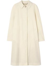 Burberry - Tropical Gabardine Long Car Coat - Lyst