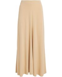 TOTEME - Jersey Flared Maxi Skirt - Lyst