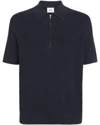 NN07 - Hansie Half-Zip Polo Shirt - Lyst