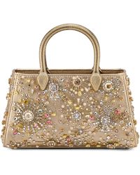BVLGARI - Leather Serpentine Duette Top-Handle Bag - Lyst