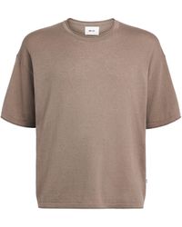 NN07 - Cotton-Linen Ryan T-Shirt - Lyst