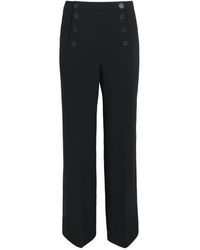Claudie Pierlot - Buttoned Wide-Leg Tailored Trousers - Lyst