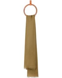Loewe - Wool-Silk Anagram Scarf - Lyst