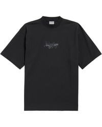 Balenciaga - Cotton Sketchy Logo T-Shirt - Lyst