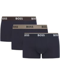 BOSS - Stretch-Cotton Power Trunks - Lyst