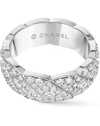 CHANEL - And Diamond Coco Crush Ring - Lyst