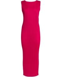 Pleats Please Issey Miyake - New Colorful Basics Maxi Dress - Lyst