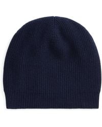 Ralph Lauren - Cashmere Rib-Knit Beanie - Lyst