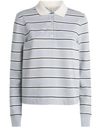 Barbour - Cotton Stripe Ashwell Polo Shirt - Lyst