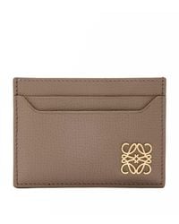 Loewe - Leather Anagram Card Holder - Lyst