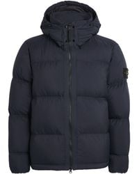Stone Island - Ripstop Down-Padded Coat - Lyst