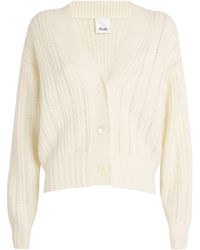 Allude - Virgin Wool-Cashmere Embellished Cardigan - Lyst