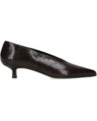 Aeyde - Snakeskin-Effect Leather Clara Pumps 35 - Lyst