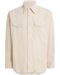 NN07 - Organic Cotton Corduroy Ricky Overshirt - Lyst