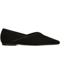 Totême - Suede The Everyday Ballet Flats - Lyst