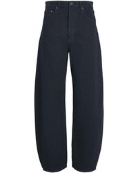 Agolde - Luna Pierced Tapered Jeans - Lyst