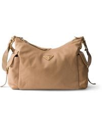 Prada - Large Nappa Leather Explore Shoulder Bag - Lyst