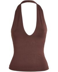 Skims - Smooth Layers Halterneck Top - Lyst
