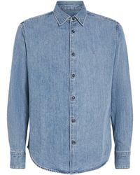 Rag & Bone - Cotton-Lyocell Denim Shirt - Lyst
