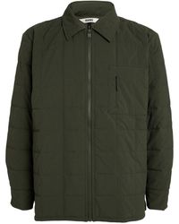 Rains - Quilted Zip-up Jacket - Lyst