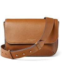 Aspinal of London - Large Leather Ella Cross-Body Bag - Lyst