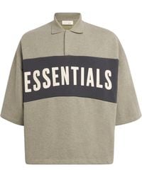 Fear Of God - Cropped Relaxed Polo Shirt - Lyst