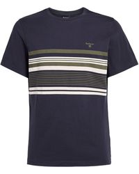 Barbour - Stripe Teeside T-Shirt - Lyst