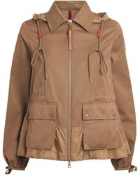 Moncler - Gabardine Hooded Adenium Jacket - Lyst
