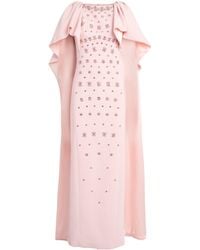 Huishan Zhang - Crystal-Embellished Emory Cape Gown - Lyst