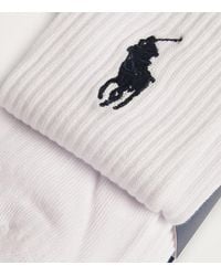 Polo Ralph Lauren - Big Polo Pony Socks (Pack Of 3) - Lyst