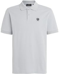 Belstaff - Cotton Logo Polo Shirt - Lyst