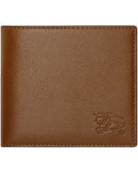 Burberry - Pop Check Bifold Wallet - Lyst