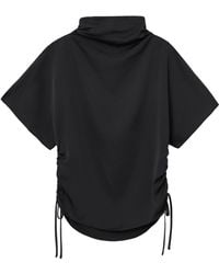 AllSaints - Draped Leslie Top - Lyst