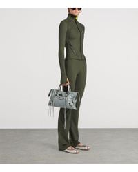 Balenciaga - Small Lambskin Le City Top-Handle Bag - Lyst