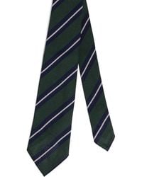 dunhill - Silk Grenadine Stripe Tie - Lyst