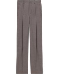 Saint Laurent - Wool Tailored Trousers - Lyst