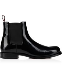 Christian Louboutin - Choucair Leather Chelsea Boots - Lyst
